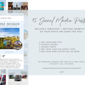 Travel Agent Social Media Posts, Travel Agent Instgram Post, Travel Agent Templates, Universal Orlando Posts for Travel Agents, IG Templates image 5