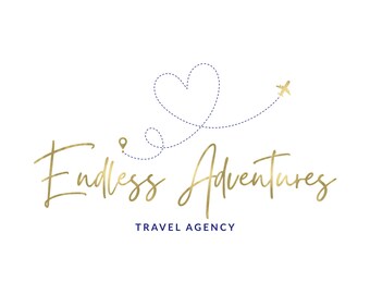 Plane Logo, Travel Logo, Travel Agent Logo Design, Travel Professional Logo, Travel Blog Branding, Travel Advisor, Travel Agent Branding