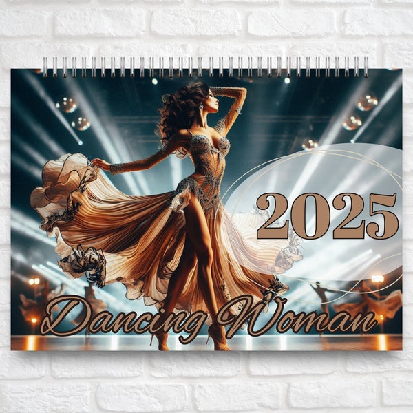 2025 Dance Calendar Etsy UK