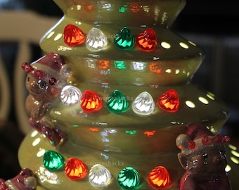 Ceramic Tree  Replacement Swirl  bulbs  Lights   fits Atlantic or  Vintage Ceramic Christmas tree       Many Colors to choose from