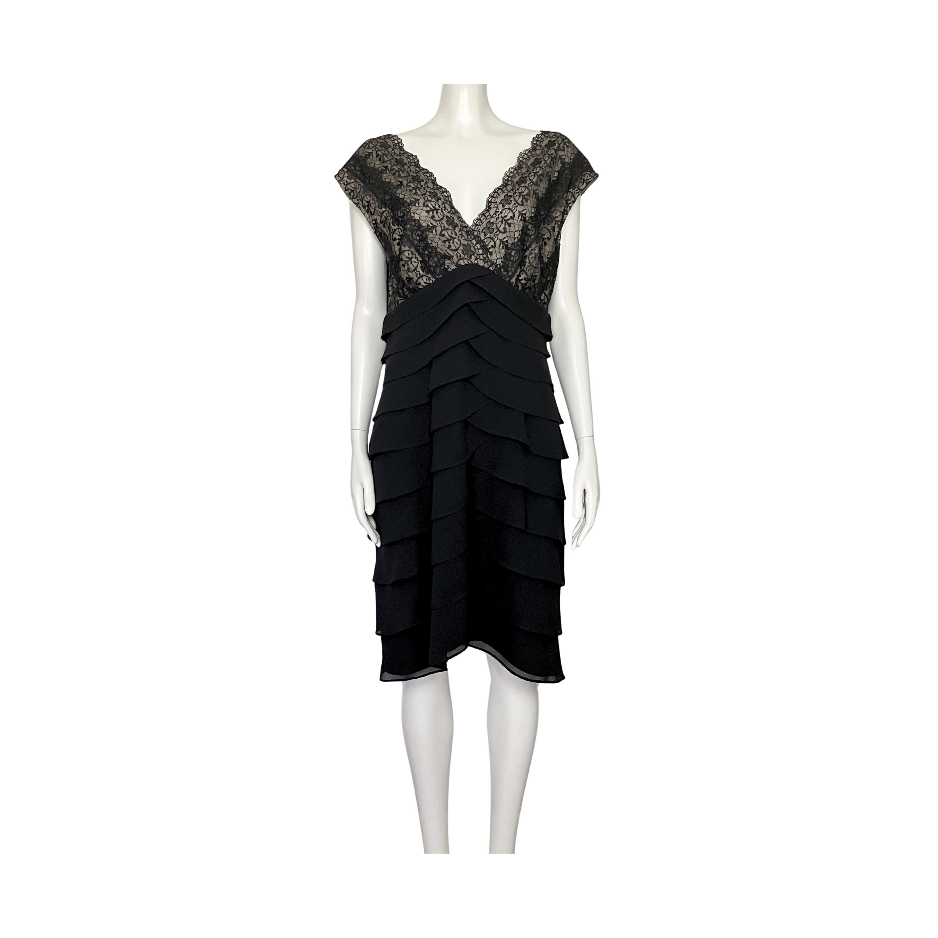 Black Ruffled Dress - Etsy Black Ruffled Dress - Etsy
