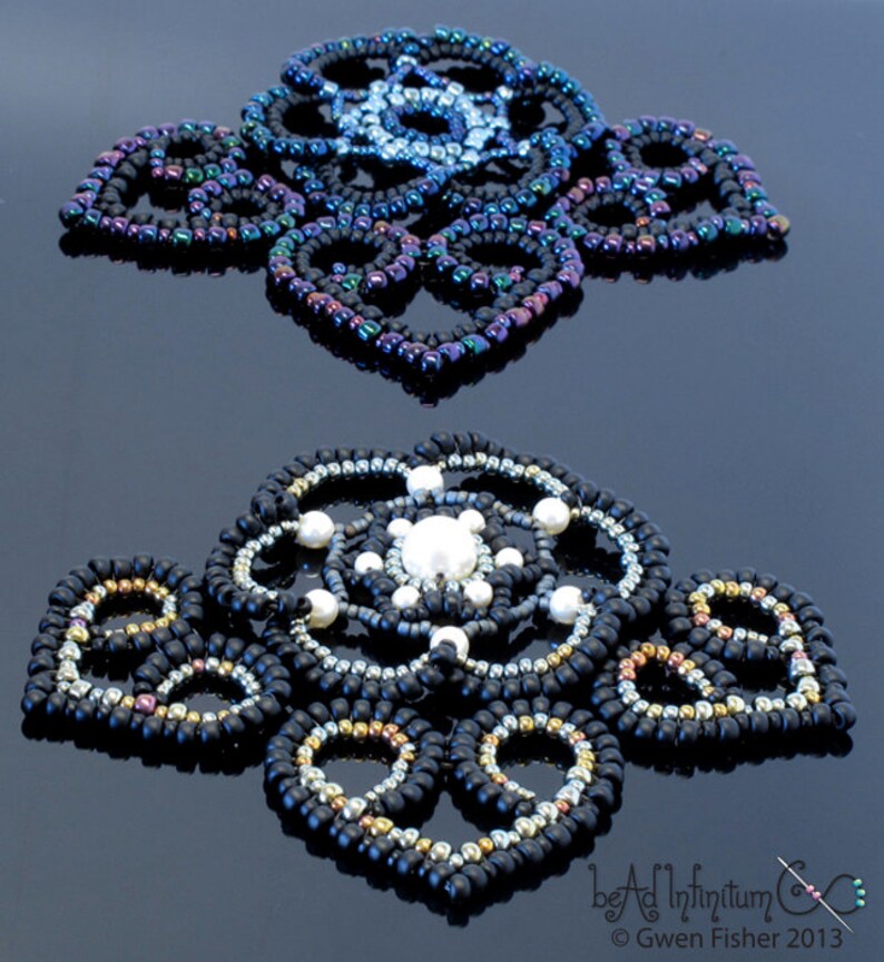 TUTORIAL Beaded Lace Hearts Part 6 of the Beaded Lace Adventure image 5