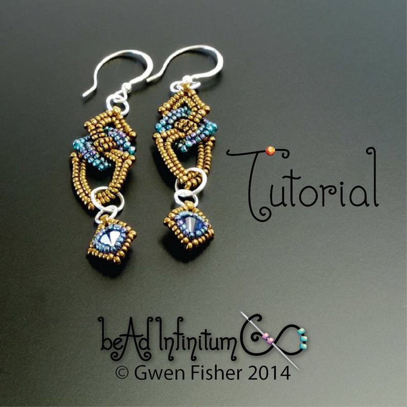 TUTORIAL Beaded Celtic Knot Earrings and Other Designs With Etsy
