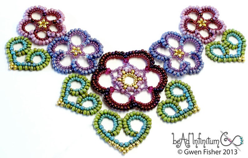 TUTORIAL Beaded Lace Hearts Part 6 of the Beaded Lace Adventure image 4