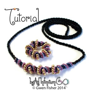 TUTORIAL Snail Shells & Twisty Bits, Beaded with Peyote Stitch image 4