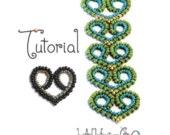 TUTORIAL Beaded Lace Hearts Part 6 of the Beaded Lace Adventure
