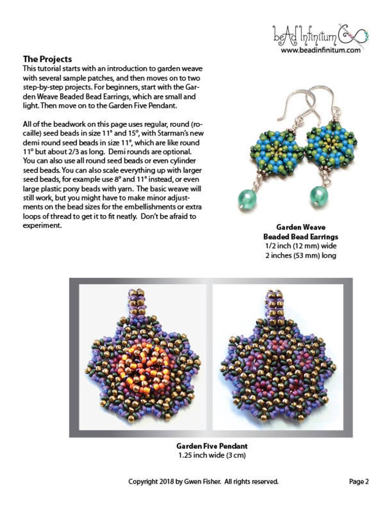 Beaded Angle Pattern Tutorial Garden Weave Flat Beaded Angle Weave With Seed Beads and Demi ...