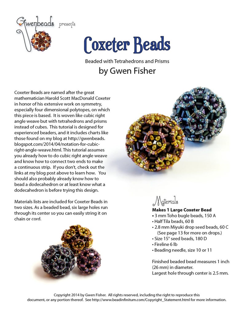TUTORIAL Coxeter Bead Beaded With Half Tila and Bugle Beads Etsy Canada