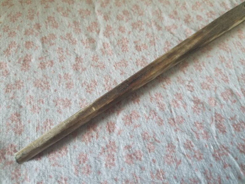 Round Bowl Serving Spoon Angled Wooden Handle