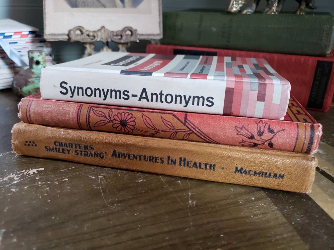 Instant Synonyms and Antonyms Thesaurus 1970 Career Etsy