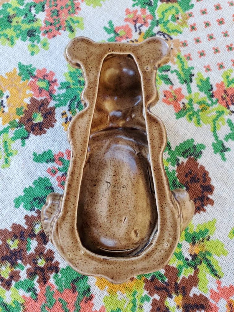 Vintage Teddy Bear Spoon Rest Brown Bear Cub Cutesy Kitsch Etsy