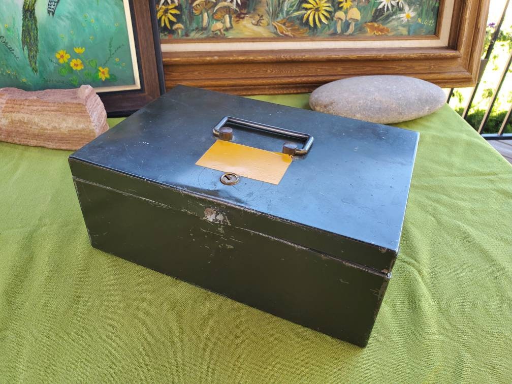 Metal Lockbox - Etsy