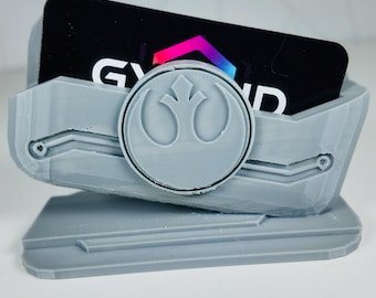 Star Wars rebel logo business card holder