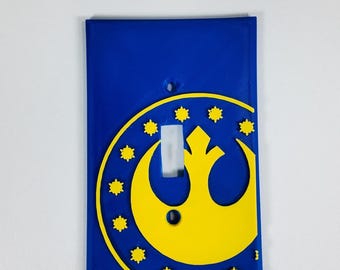 Star wars light switch cover plate