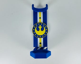 Wall Mount Lightsaber Holder Neopixel Saber Stand Vertical Force FX Display