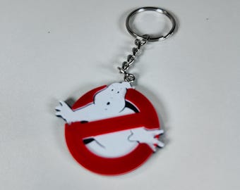Ghostbusters logo keychain