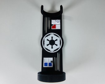 Lightsaber Wall Mount, Vertical Display Rack for Force FX, Neopixel Sabers