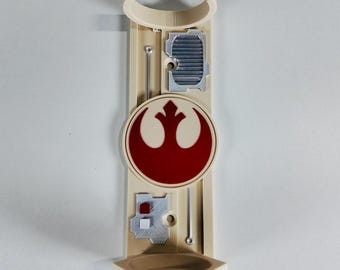 Lightsaber Wall Mount, Vertical Display Holder for Force FX, Neopixel, Legacy Sabers