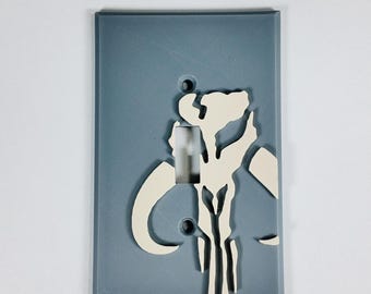 Star wars light switch cover plate