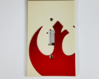 Star wars light switch cover plate