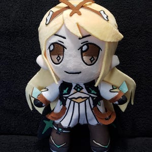 Muñeca de peluche Mythra: hecha a mano, 25 cm