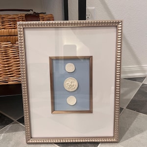 Framed Intaglio Art - Intaglio Coins