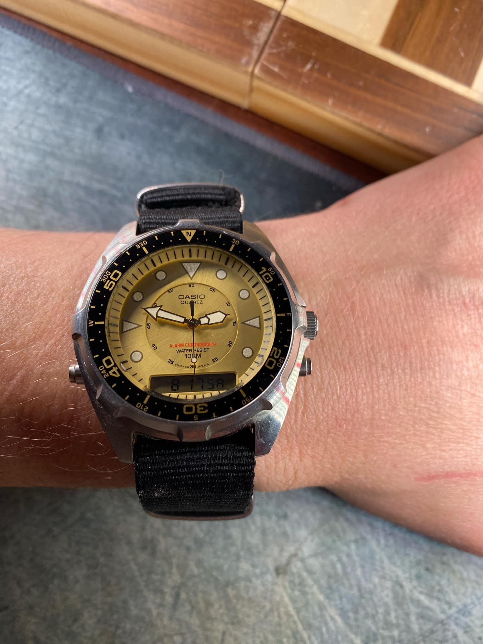 Casio arnie AWM 320C Dive Watch Etsy