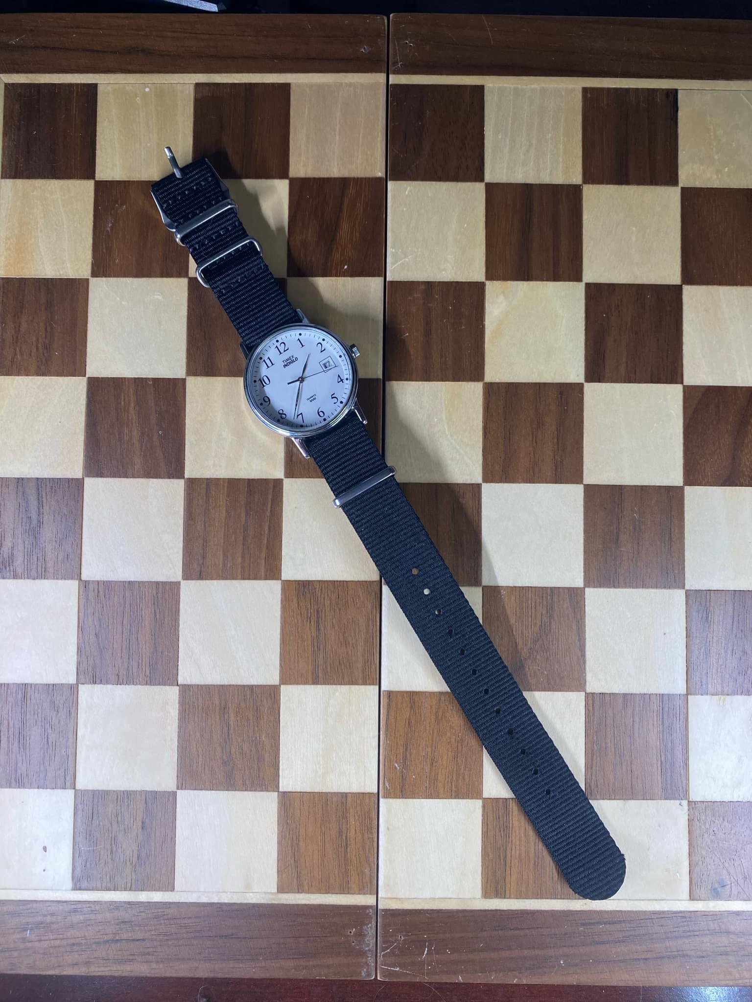 1990 s Timex Indiglo Easy Reader With Date Etsy