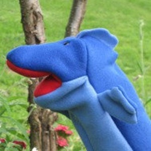 Blue Snarf Puppet image 5