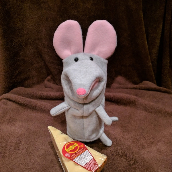 Mouse Hand Puppet Etsy