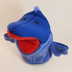 Blue Snarf Puppet image 1