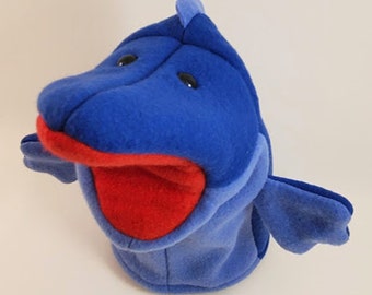 Blue Snarf Puppet