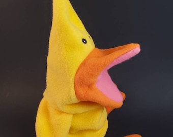 Yellow Gwak Puppet