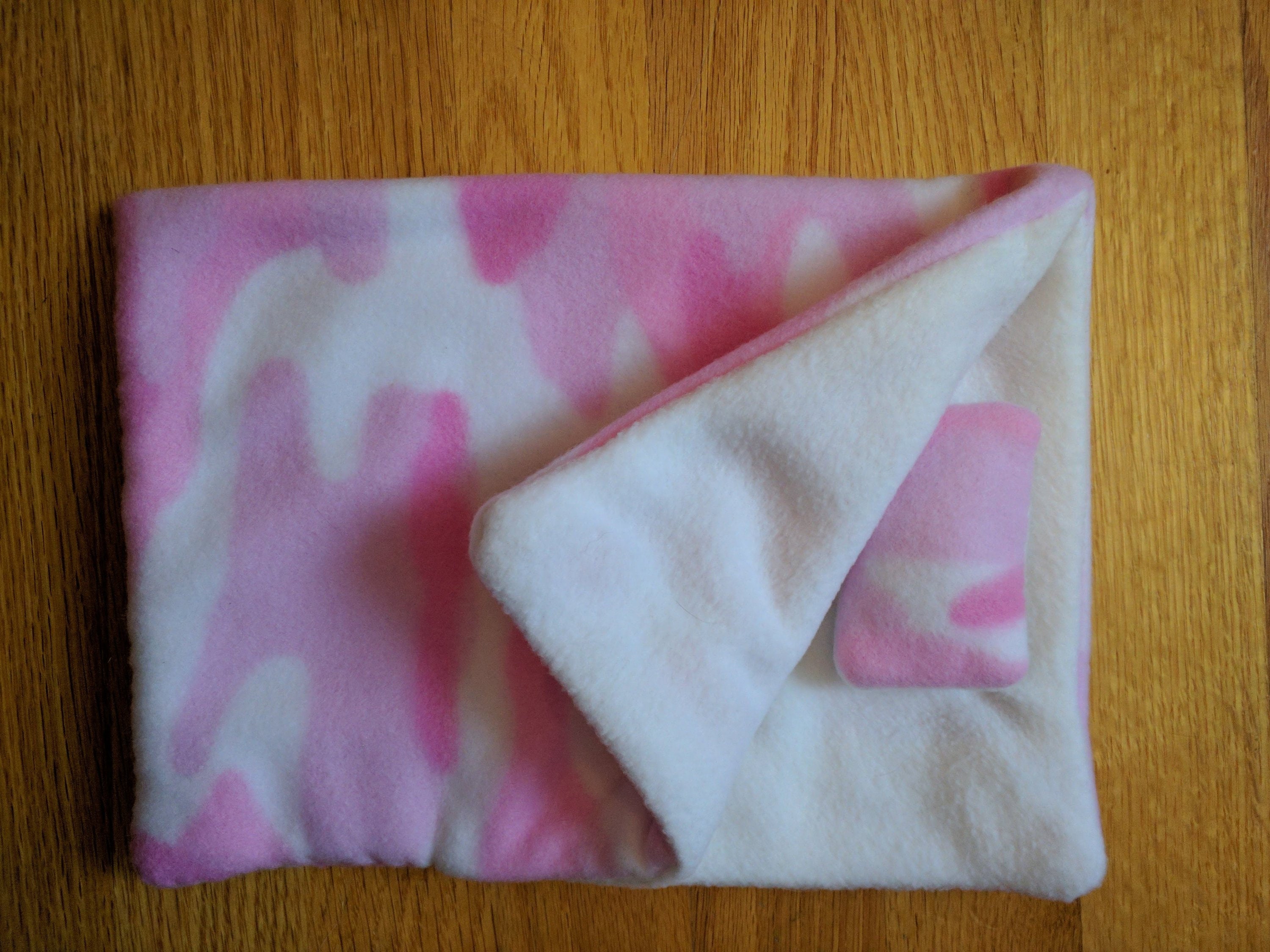 Critter Bag (pink camo & white)