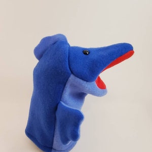 Blue Snarf Puppet image 2