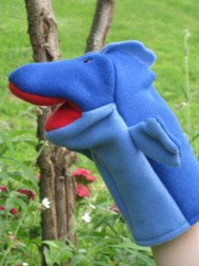 Blue Snarf Puppet image 5