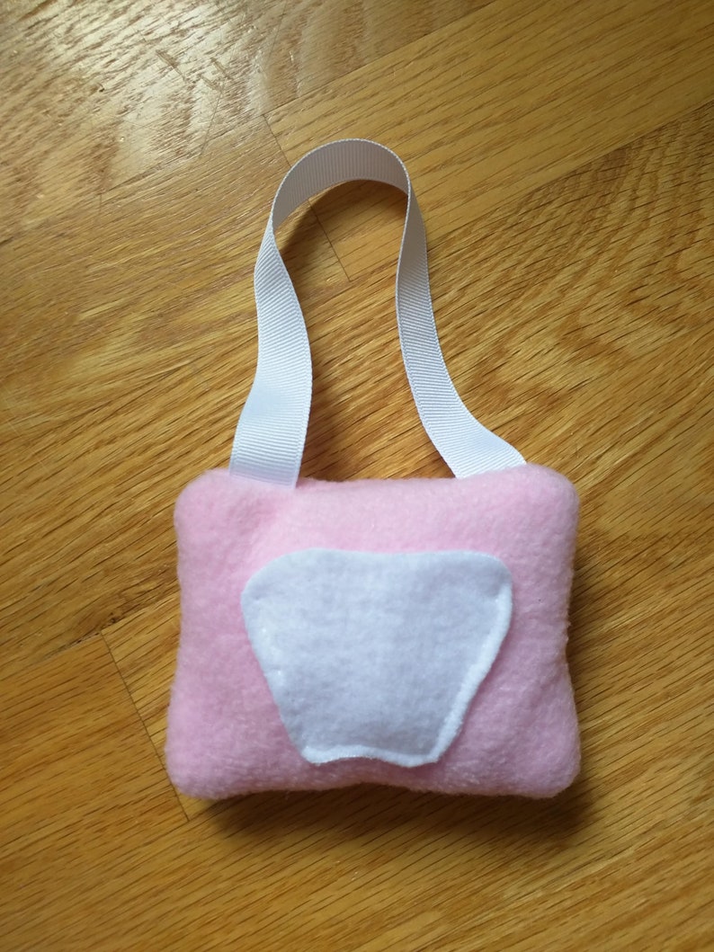 Hanging Tooth Fairy Pillow pink