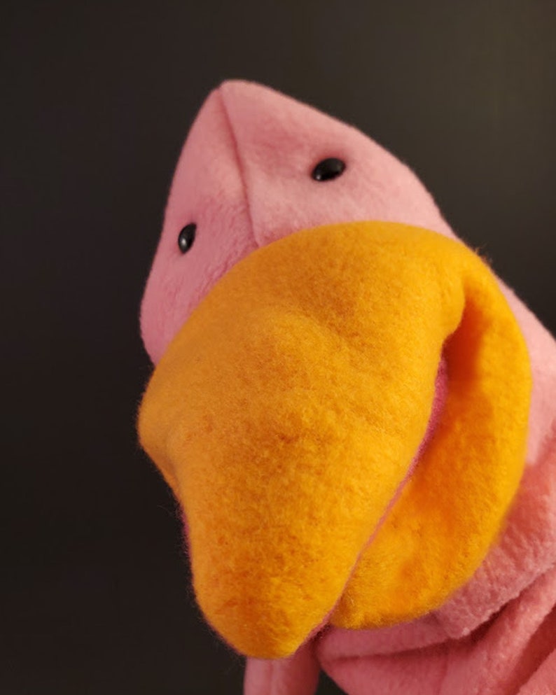 Pink Gwak Puppet Bild 6