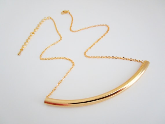 Gold scar best sale necklace