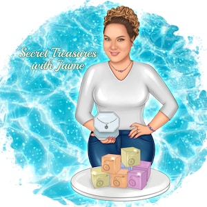 Custom cartoon logo, digital portrait, logo design, small business, wax epilation, jewelry bath bombs, rings, healthcare, cosmetic selling