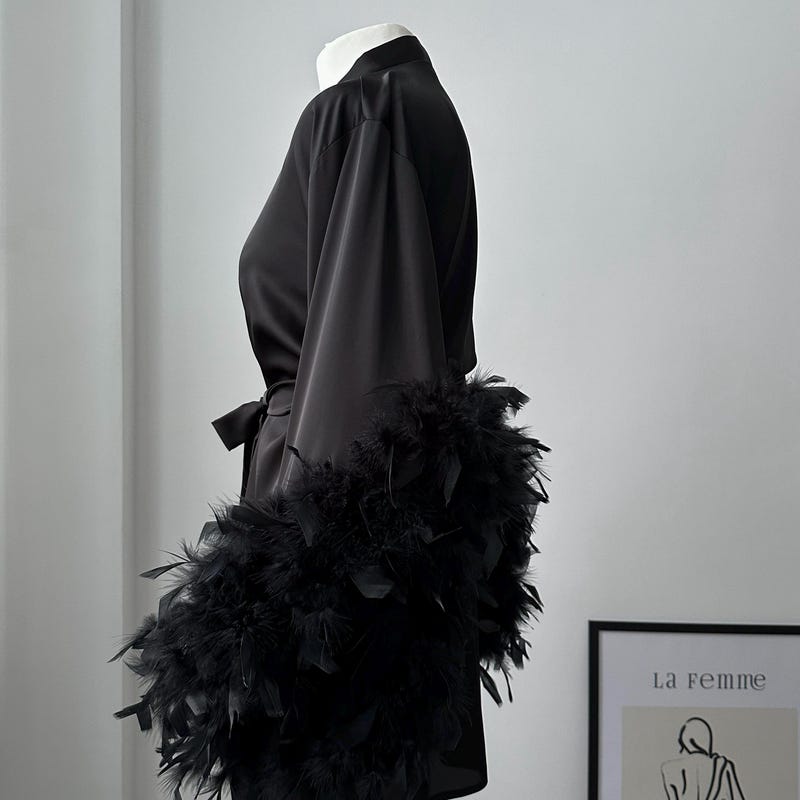 Feather Robe - Etsy