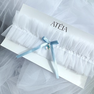 Blue Garter for Bride,Something Blue Wedding Garter,Bridal Garter Belt,Light Blue Garters,Weddings Accessories,Garter with bow,Keep and Toss