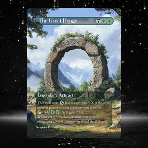 グレートヘンジ/The Great Henge 拡張絵アーティストプルーフ ミントモール / MINT GAMES MTG(東日本橋) / 【CMM】【JPN