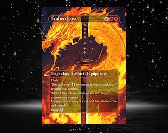 Embercleave - Proxy Full Art Custom Altered Art Card