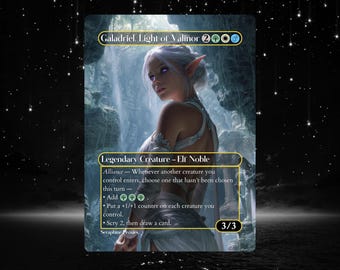 ガラドリエル、一つの指輪、MTG プレイマット、TCG プレイマット