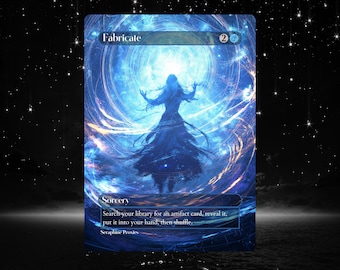 Fabricate - Full Art Custom Card - Etsy
