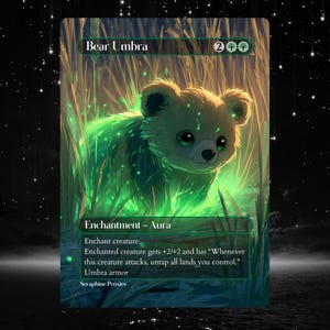 all bear cards mtg 1995 Wizards of the Coast Magic: The Gathering Mtg Bear Cards - Etsy