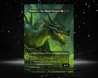 Skithiryx, the Blight Dragon | Proxy Card - Etsy
