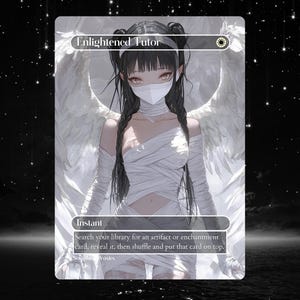 Enlightened Tutor Proxy - Custom Altered Art Card  - Proxies