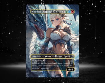 Miirym, Sentinel Wyrm - Proxy Full Art Custom Altered Art Card